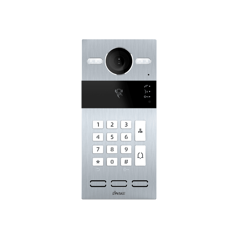 SIP vaizdo durų telefonas su klaviatūra